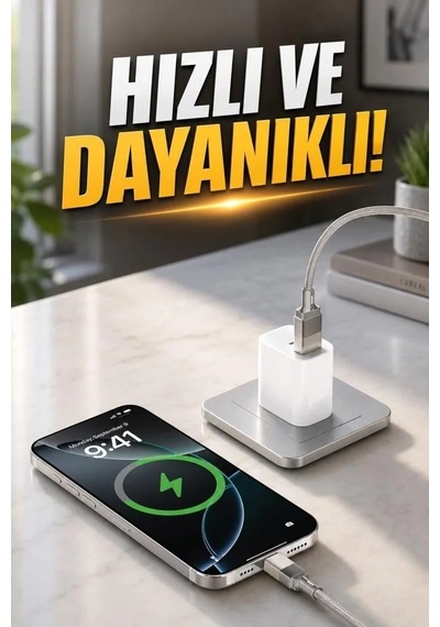 Ofis Gereci Günlük Ürün Telefon Aksesuarı Şarj Kablosu Usb To Type-c Data Kablo U18 Gri