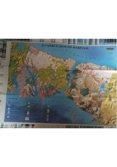 İstanbul Jeoloji Haritası - Atlas Dergisi Eki