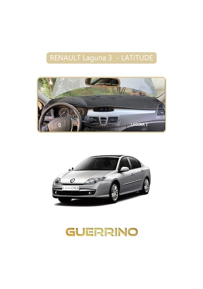 Renault Laguna 3 - Latıtudetorpido Koruma Halısı Bej Kenar