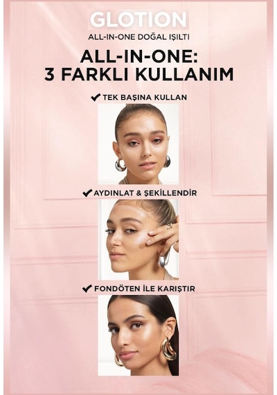 L'Oréal Paris Glotion All-In-One Doğal Işıltı 903 - Medium Glow 40 ML