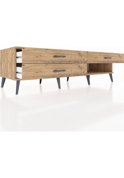 Kronos Tv Ünitesi 3 Çekmeceli 176x59x51 Çam-çam/çam Atlas Çam/atlas Çam Kronos Tv Ünitesi 3 Çekmeceli 176x59x51 Çam-çam/çam Atlas Çam/atlas Çam