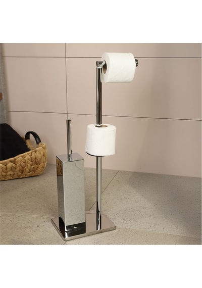 Kobos Hareketli Wc Set Kare Parlak Krom Kbw-871cr