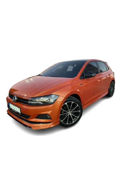 Volkswagen Polo 2018 - 2021 Uyumlu Ön Ek Plastik