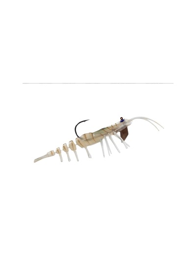 Hanfish Teke Shrimp 55mm 5.5cm 3.8gr Silikon Karides Tkj106 Natural Shrimp