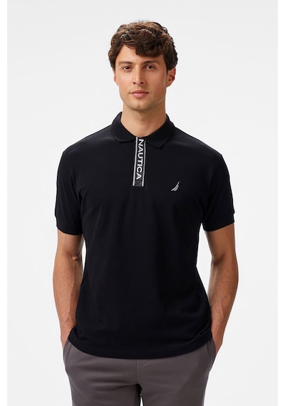 Erkek Classic Fit Polo - Siyah Siyah