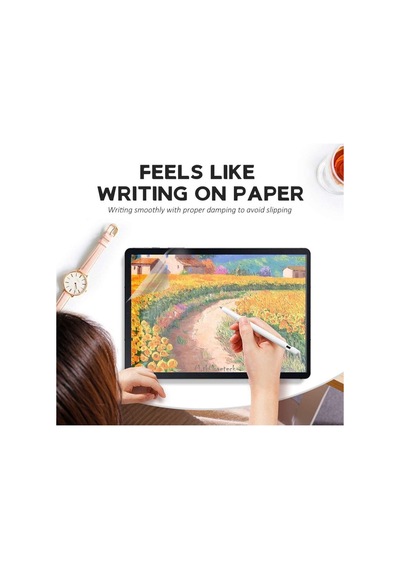 Galaxy Tab S6 Lite 10.4 Uyumlu Mat Ekran Koruyucu Kağıt Hissi Özel Çizim Ekranı Paper Like Cam P610