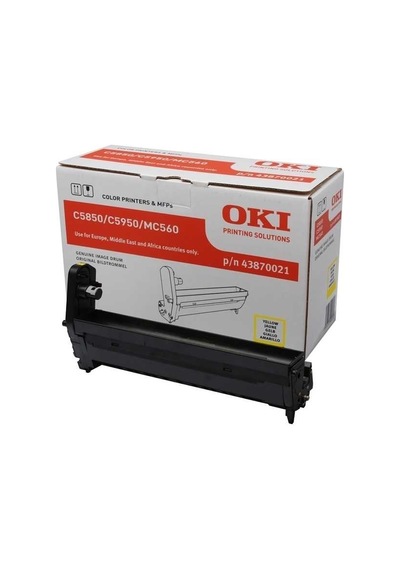 Tonersepeti Oki C5850-43870021 Sarı Drum Ünitesi