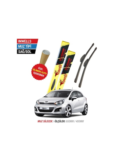 Kia Rio İnwells Muz Silecek Takımı 2012-2017 N11.944