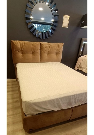 Alez Fitted Model Full Kenar Yatak Koruyucu Lastikli 90x190 Pamuk Beyaz Renk El Yapım