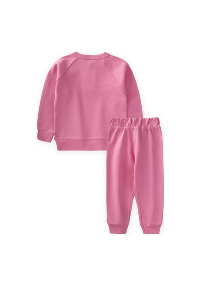 Cigit Reglan Kol Patlı Erkek Basıc Takım 1-6 Yaş Pembe Pembe