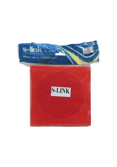 Cd Zarfı 100'lü Renkli Sl-cd15