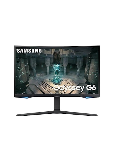 Samsung Uyumlu Odyssey G65B LS27BG652EUXUF 27" 1 Ms 2K Pivot Curved 240 Hz Oyuncu Monitörü (Teşhir)