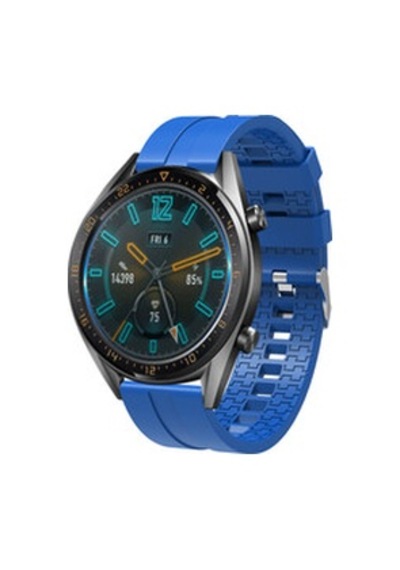 Huawei Watch Gt 3 46mm Krd-23 Silikon Kordon - Saks Mavi