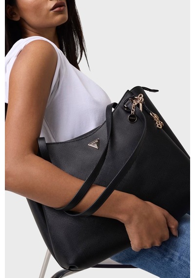 Guess Gilda Omuz Askılı Çanta Hwzg9747230 Bayan Çanta Hwzg97 47230 Bla Siyah