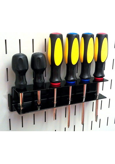 Kt-400-wrk B Yarıklı Alet Kartı İş İstasyonu Aksesuar Kiti Yalnızca Pegboard İçin, Siyah Belirtilmemiş