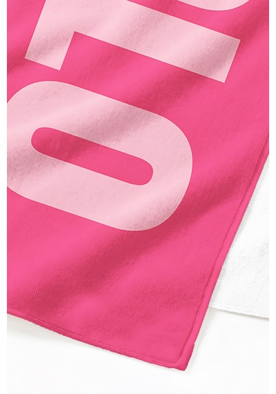 Yazılı Yolo Fuşya Pembe Plaj Havlusu - Modern Tipografik Mikrofiber Havuz Deniz Hızlı Kuruyan Havlu Dalgın Şeftali Yazılı Yolo Fuşya Pembe Plaj Havlusu - Modern Tipografik Mikrofiber Havuz Deniz Hızlı Kuruyan Havlu Dalgın Şeftali
