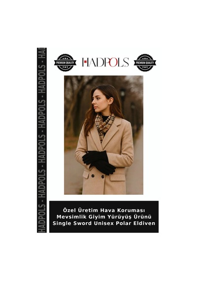 Hadpols Özel Üretim Hava Koruması Mevsimlik Giyim Yürüyüş Ürünü Single Sword Unisex Polar Eldiven Çok Renkli