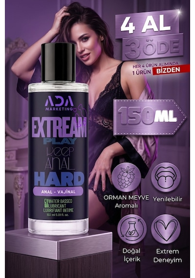Orman Meyvesi Aromalı Extream Play Anal Vajinal Kayganlaştırıcı Jel - 150 Ml