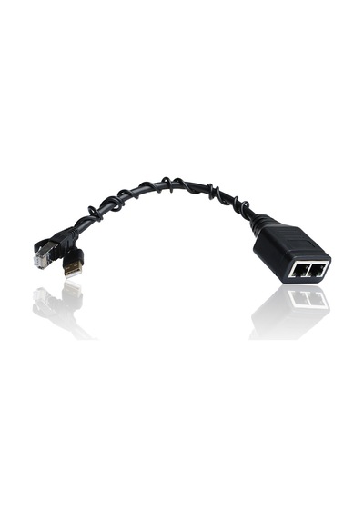 Dark Rj45 Megabit Ethernet Lan Çoklayıcı Adaptör Splitter Kablosu