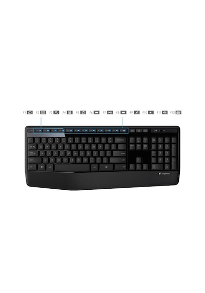 Logitech Mk345 Kablosuz Set Siyah 920-006514 Optik