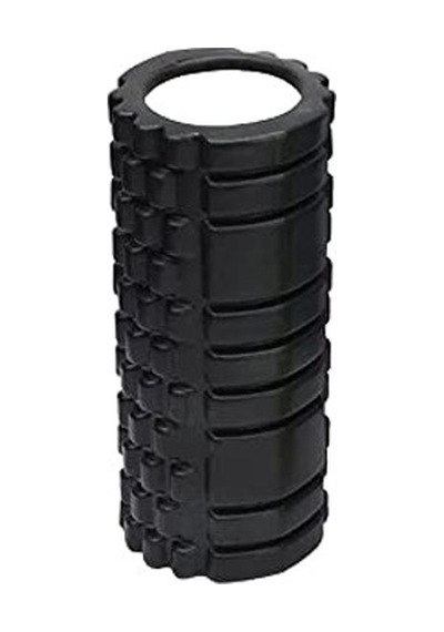Unisex Tırtıklı Foam Roller, Orta Sert Masaj Köpüğü Açık Bej