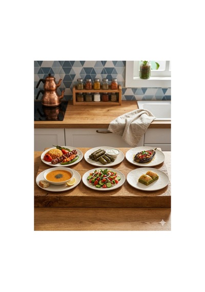 Premium 12'lı Mat Krem 17 Cm Melamin Servis Ve Pasta Tabağı Seti Sığ Kalın Tabak Kase Altı Krem