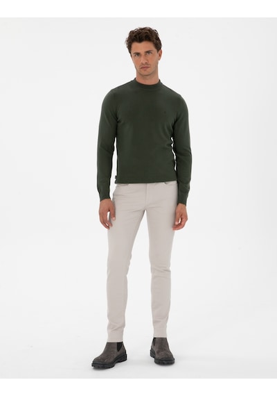 Pierre Cardin Erkek Koyu Haki Kazak /triko 50315456-vr111 Koyu Haki Pierre Cardin Erkek Koyu Haki Kazak /triko 50315456-vr111 Koyu Haki