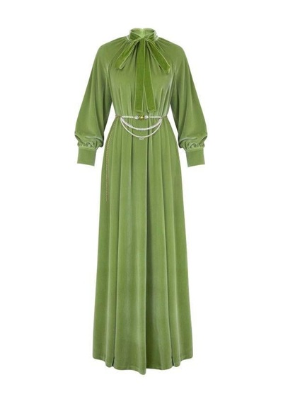 Senna Rıa Dress Fıstık Yeşili Fıstık Yeşili