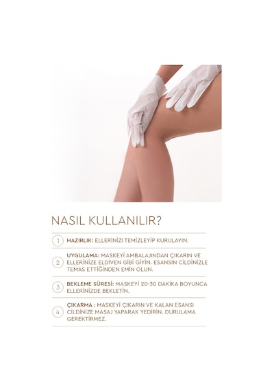 Mjcare Premium Hand Care Pack - Eldiven Tipi El Maskesi 10'lu