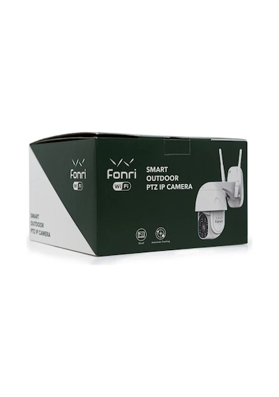 Fonri Kamera Ptz Dış Mekan 2 Mp Wifi Ip Full Hd İstenilen Yöne Dönen Kamera