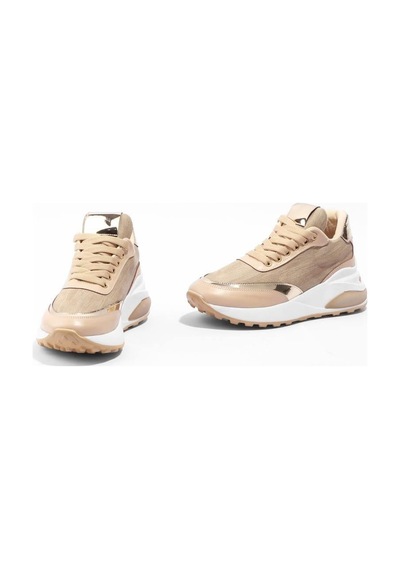 Paris Bej Bağcıklı Sneaker Lj698-bej Bej