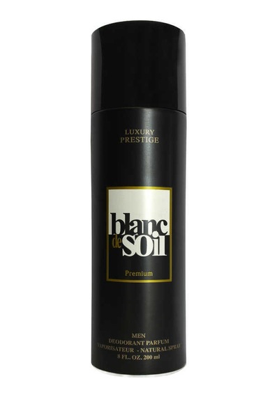 Luxury Prestige Blanc De Soil Erkek Parfüm Deodorant Sprey 200ml Çiçeksi