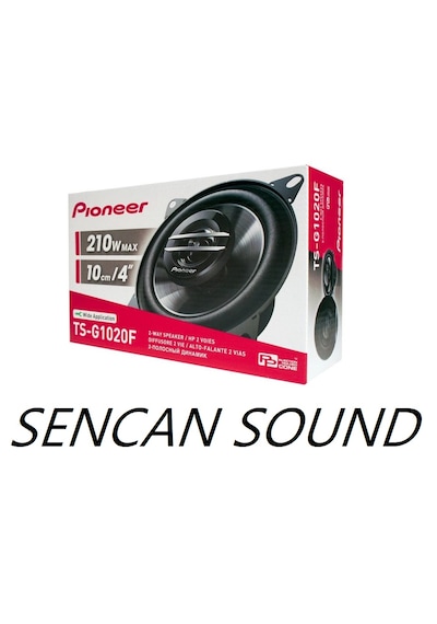 Pioneer Ts-g1020f 210 W 10 Cm Oto Hoparlör - Sencan Sound