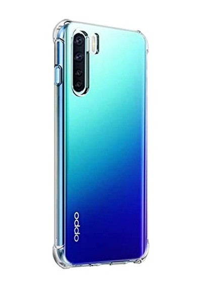 İletişim Oppo Reno 3 İle Uyumlu İle Uyumlu Kapak Köşe Korumalı Airbag Antishock Şeffaf Silikon Kılıf