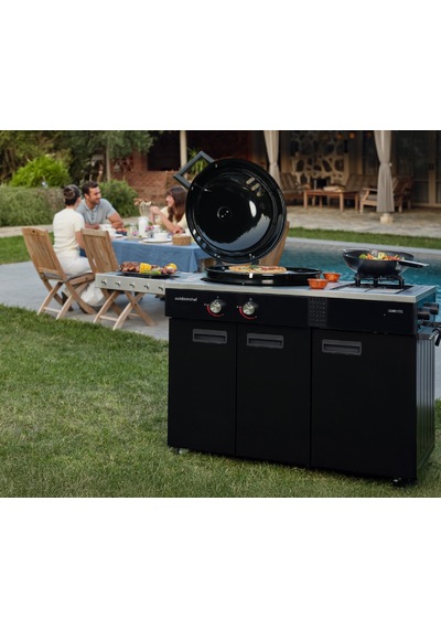 Lugano 570g Evo Iı Yeni Nesil Gazlı Barbekü - Fırın Pişirme, Döküm Izgara Dahil, Dış Mekan Kullanımına Uygun