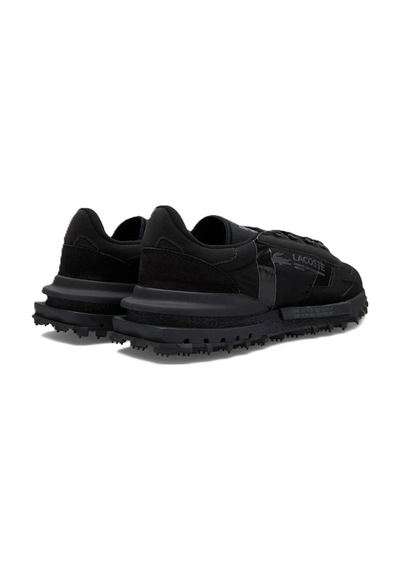 Lacoste Elite Active Leather Mens Sneaker Hakiki Deri Erkek Günlük Spor Ayakkabı Siyah