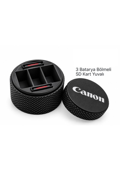 Taşıma Kutusu Canon Lp-e17 Batarya Uyumlu + Sd Kart Yuvalı ...