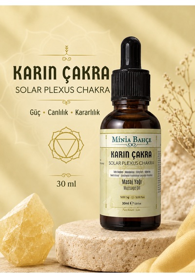 Minia Bahçe Karın Çakra Masaj Yağı 30 ML