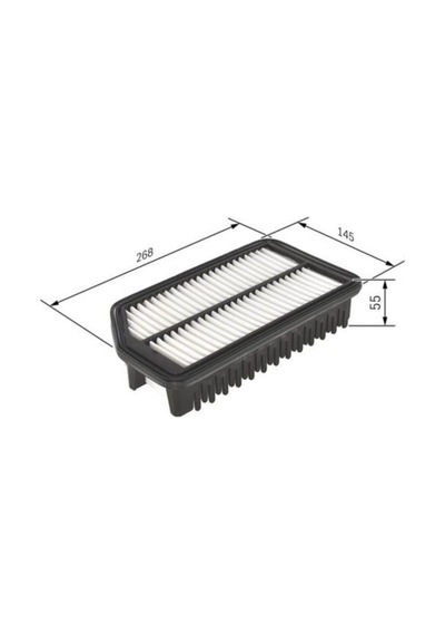 Bosch  Hava Fıltresı I30 1 6 Crdı 12 Ceed 1 6 Crdı 12 F026400445 769488862141