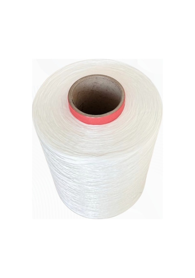 Beyaz Endüstriyel Overlok Dikiş Makinesi İpi 6 Kg 1600 Denye Yüksek Mukavemetli Polyester İplik