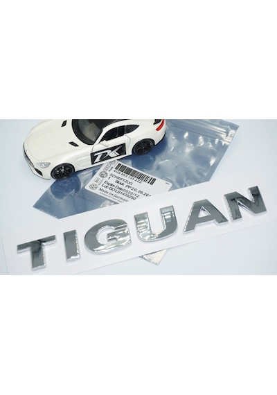 Dk Tuning Tiguan Bagaj 3m Krom Logo Amblem Volkswagen İle Uyumlu