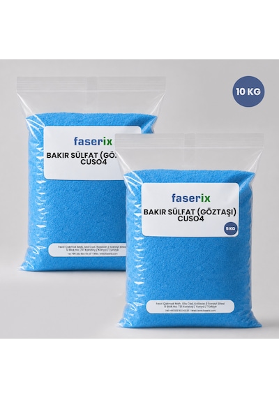Bakır Sülfat Göz Taşı 1. Kalite-10 Kg