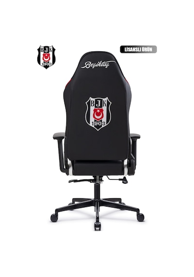 Fanchair X Beşiktaş Siyah Beyaz Lisanslı Oyuncu Koltuğu-36