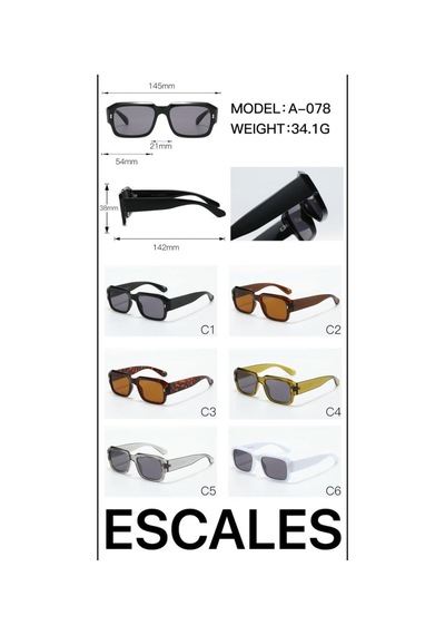 Kadın Uv-400 Trend Kemik Model Güneş Gözlüğü Gri - 721108493 Gri