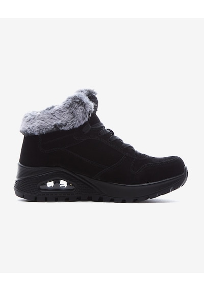 Skechers Uno Rugged Kadın Siyah Bot 167433 Blk Siyah