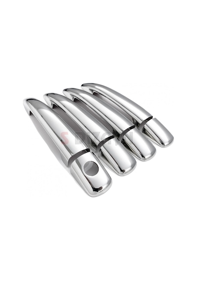 S-Dizayn Peugeot 407 Krom Kapı Kolu 4 Kapı   2004-2010