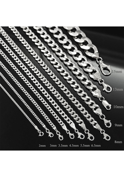 5,5mm Gurmet Model 925 Ayar Gümüş Erkek Kadın Kolye Zincir 2472532776430