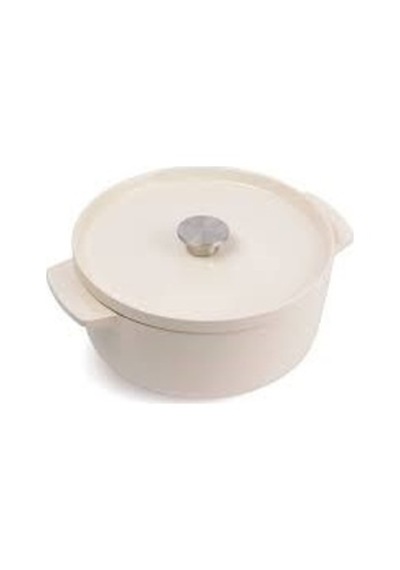 Kitchenaid Cc006059 Döküm Demir Tencere 26 Cm Almond Krem