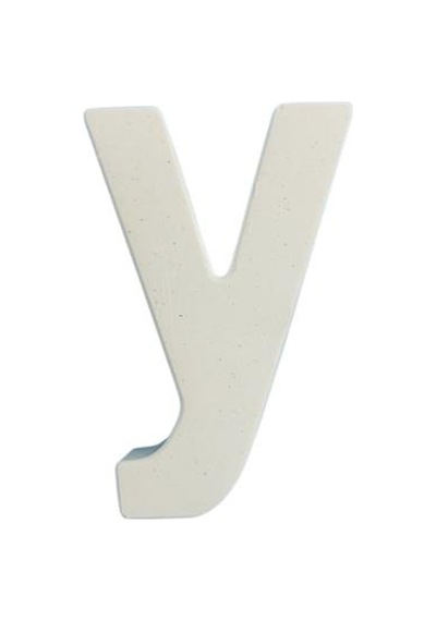 Boyanabilir Harf Obje - Y - 5,3x3,5cm