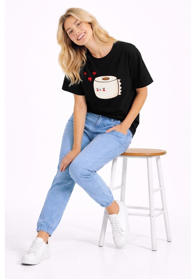 Nevermınd Sevgili Kombini Eğlenceli Baskılı Çift Tişört Oversize Unisex Partner Tişört 2 Li Set Siyah-beyaz Siyah-beyaz Nevermınd Sevgili Kombini Eğlenceli Baskılı Çift Tişört Oversize Unisex Partner Tişört 2 Li Set Siyah-beyaz Siyah-beyaz